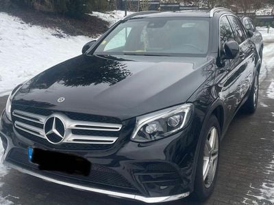 Gebraucht Mercedes GLC250 AMG line 204 PS (150 kW) 2017 Schwarz SUV