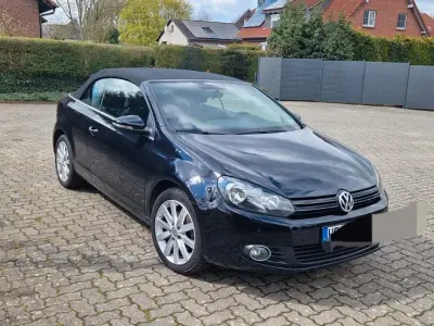 Gebraucht VW Golf Cabriolet 105 PS (77 kW) 2012 Schwarz Cabrio