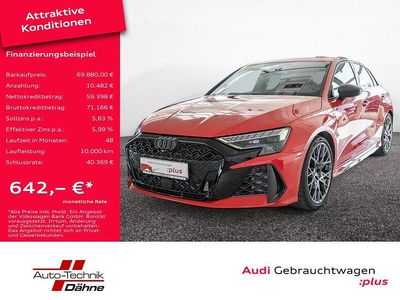 Usata Audi RS3 Comfort 400 CV (294 kW) 2024 Rosso Berlina