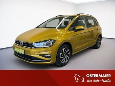 Gebraucht VW Golf Sportsvan Join 110 PS (80 kW) 2018 Gelb Van / Kleinbus