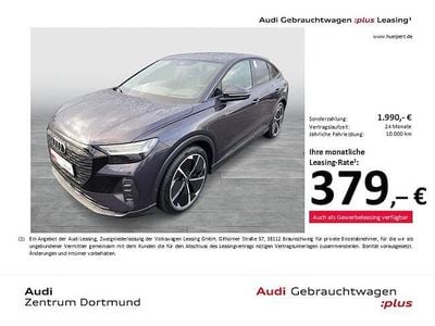 Gebraucht Audi Q4 Sportback e-tron S-Line 210 kW (286 PS) 2025 Violett SUV