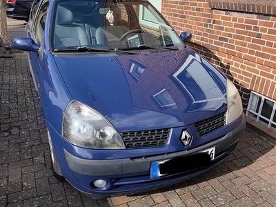 Gebraucht Renault Clio II 2002 Blau Kleinwagen