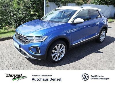 Second-hand VW T-Roc Style 110 CP (80 kW) 2022 Albastru SUV