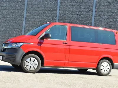 Gebraucht VW Transporter 110 PS (80 kW) 2021 Rot Van