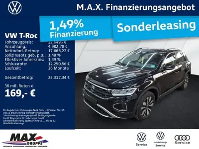 Second-hand VW T-Roc Goal 116 CP (85 kW) 2025 Negru SUV