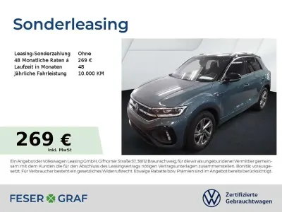 Gebraucht VW T-Roc R-line 150 PS (110 kW) 2025 Petroleum blue metallic SUV
