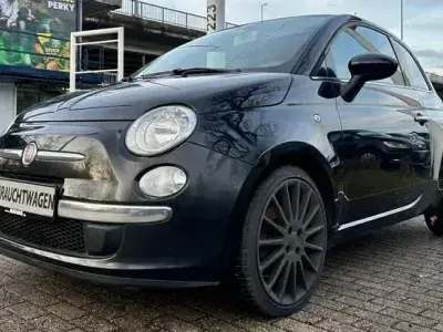 Gebraucht Fiat 500 Lounge 99 PS (72 kW) 2012 Schwarz Limousine
