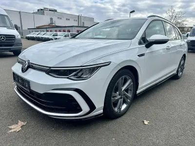 Used VW Golf VIII R-line 150 HP (110 kW) 2021 White Estate