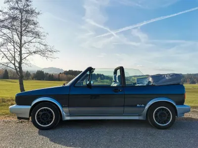 Gebraucht VW Golf Cabriolet 98 PS (72 kW) 1990 Blau Cabrio