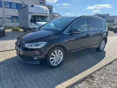Gebraucht VW Touran Highline 190 PS (139 kW) 2017 Schwarz Van / Kleinbus