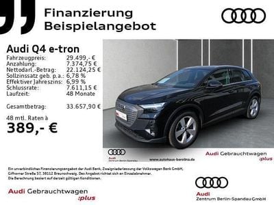 Gebraucht Audi Q4 e-tron Sport 150 kW (204 PS) 2023 Schwarz SUV