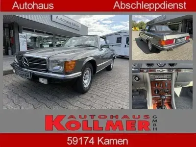 Begagnad Mercedes SL380 204 HK (150 kW) 1985 Grå Cab