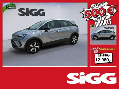 Gebraucht Opel Crossland Edition 110 PS (80 kW) 2022 Grau SUV