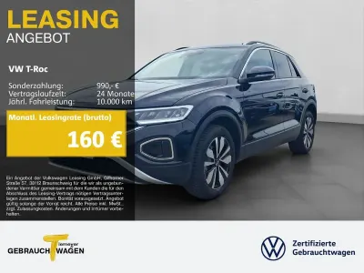 Gebraucht VW T-Roc Goal 116 PS (85 kW) 2025 Schwarz SUV