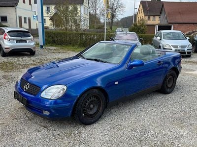 Usata Mercedes SLK200 192 CV (141 kW) 1998 Blu Cabrio