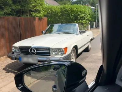 Gebraucht Mercedes SL450 218 PS (160 kW) 1980 Weiß Cabrio