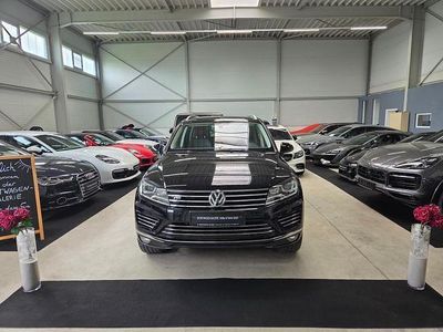 Brugt VW Touareg R-line 262 HK (192 kW) 2017 Sort SUV