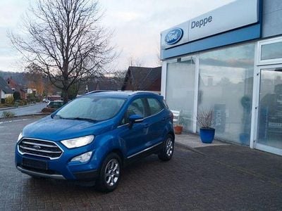 Usata Ford Ecosport Titanium 125 CV (91 kW) 2018 Blu SUV