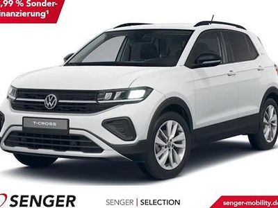 Gebraucht VW T-Cross Goal 95 PS (69 kW) 2025 Weiß SUV