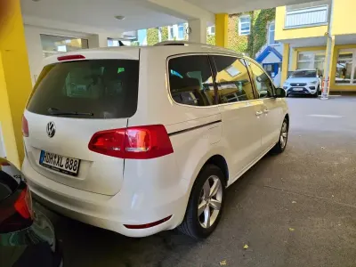 Gebraucht VW Sharan Highline 177 PS (130 kW) 2015 Weiß Van / Kleinbus