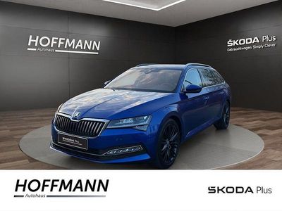 Gebraucht Skoda Superb Premium Edition 200 PS (147 kW) 2022 Nightfireblau metallic Kombi