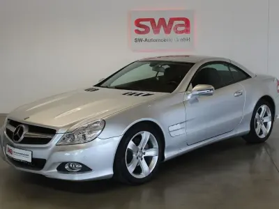Brugt Mercedes SL350 315 HK (231 kW) 2008 Sølv Cabriolet