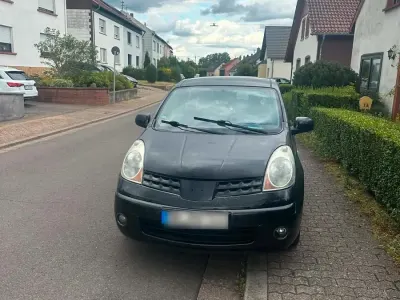 Gebraucht Nissan Note 88 PS (64 kW) 2008 Schwarz Kleinwagen