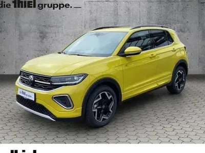 Nowe VW T-Cross R-line 116 KM (85 kW) 2026 Żółty SUV