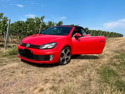 Gebraucht VW Golf Cabriolet GTI 211 PS (155 kW) 2013 Rot Cabrio