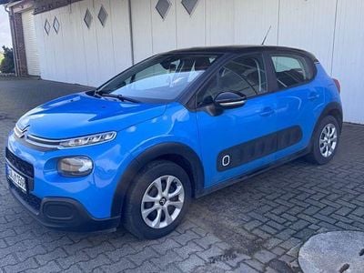 Gebraucht Citroën C3 PureTech 83 PS (61 kW) 2018 Blau Kleinwagen