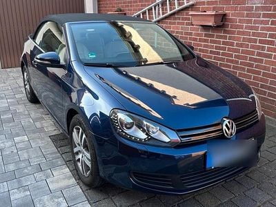 Gebraucht VW Golf Cabriolet 122 PS (89 kW) 2012 Blau Cabrio