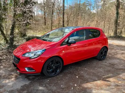 Second-hand Opel Corsa 100 CP (73 kW) 2015 Roșu Hatchback