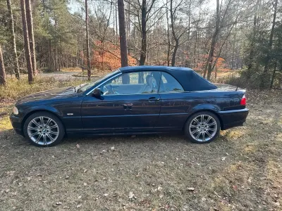 Gebraucht BMW 330 Cabriolet Sport Line 231 PS (169 kW) 2003 Blau Cabrio
