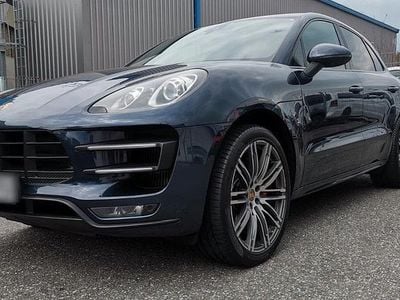 Usata Porsche Macan Turbo 400 CV (294 kW) 2014 Blu SUV