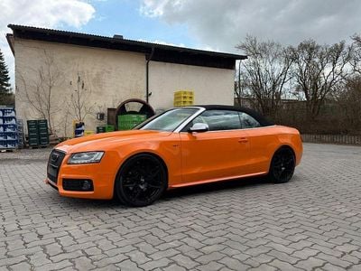 Gebraucht Audi S5 Cabriolet Comfort 333 PS (244 kW) 2011 Orange Cabrio