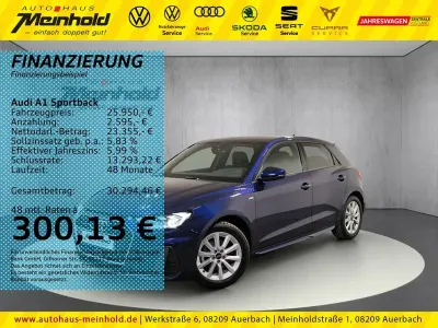 Gebraucht Audi A1 Sportback S-Line 116 PS (85 kW) 2025 Navarrablau metallic Kleinwagen