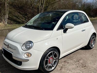 Gebraucht Fiat 500 Abarth 69 PS (50 kW) 2015 Weiß Kleinwagen