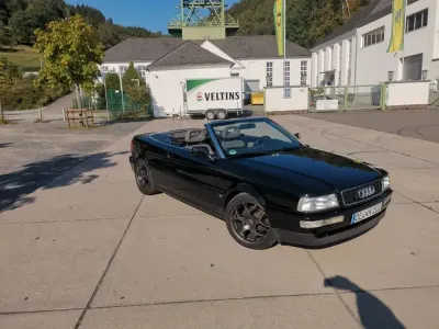 Gebraucht Audi Cabriolet Sport 133 PS (97 kW) 1992 Schwarz Cabrio