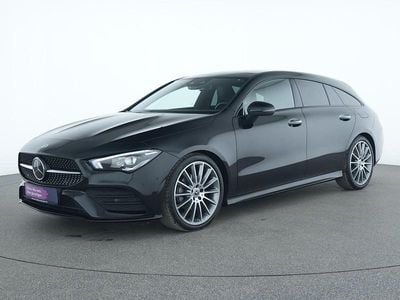 Gebraucht Mercedes CLA200 Shooting Brake AMG line 163 PS (119 kW) 2021 Kosmosschwarz Kombi
