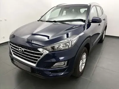 Gebraucht Hyundai Tucson 132 PS (97 kW) 2018 Blau metallic SUV
