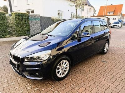 Usata BMW 218 Gran Tourer Advantage 136 CV (100 kW) 2017 Blu Monovolume