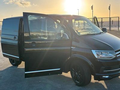 Brugt VW T6 Highline 204 HK (150 kW) 2016 Sort Van