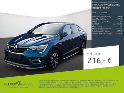 Usata Renault Arkana Zen 140 CV (102 kW) 2022 Blu SUV