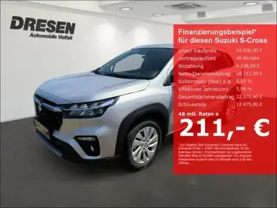 Neu Suzuki SX4 S-Cross Comfort 129 PS (94 kW) 2025 Silber SUV