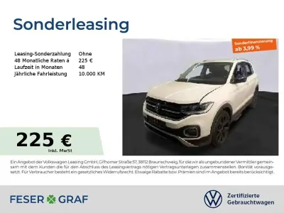 Gebraucht VW T-Cross Style 150 PS (110 kW) 2023 Weiß SUV