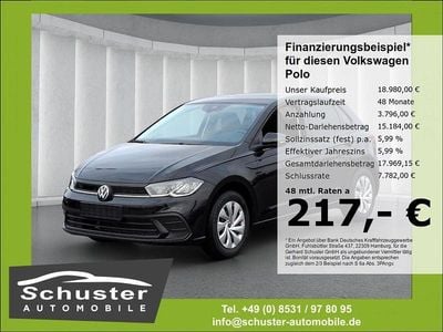 Gebraucht VW Polo Life 95 PS (69 kW) 2025 Schwarz Kleinwagen