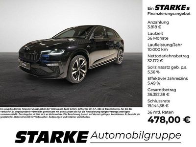 Schwarz Neu 2025 Skoda Scala Monte Carlo Kleinwagen | 35.990 € (Teuer)