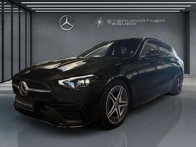 Grau Gebraucht 2025 Mercedes C300 AMG Limousine | 43.690 € (Superpreis)