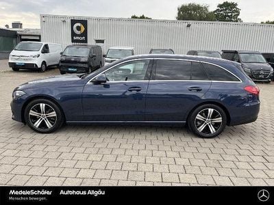 Lack sodalithblau Gebraucht 2023 Mercedes C220 Avantgarde Kombi | 29.990 € (Guter Preis)