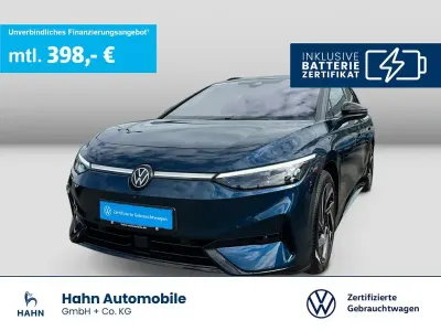 Gebraucht VW ID.7 Pro 210 kW (286 PS) 2025 Aquamarinblau metallic Kombi